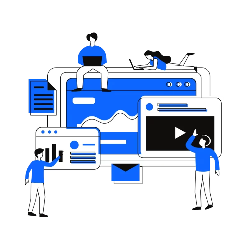 running and managing a website